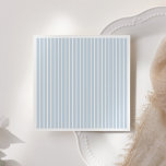 Guardanapo De Papel Chá de fraldas Pinstripe Azul Vintage<br><div class="desc">Adicione um toque final à decoração do seu chá de fraldas com estes fraldas simples e elegantes e azuis.</div>