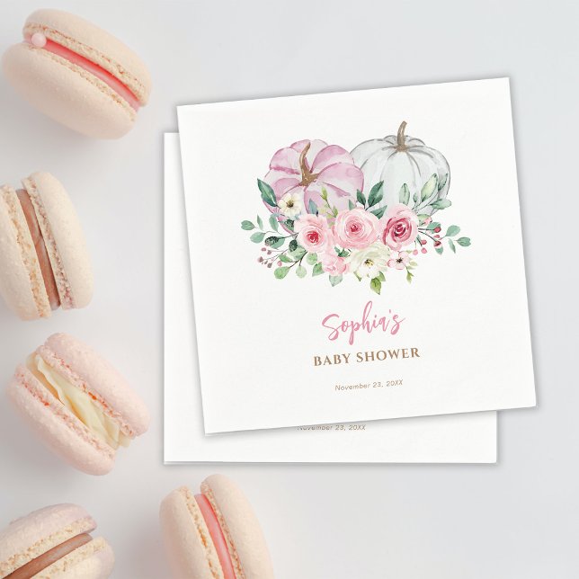 Guardanapo De Papel Chá de fraldas rosa-abóbora (Criador carregado)