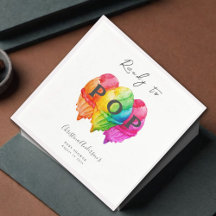 Chá de fraldas rosa gradiente do Sorvete pronto pa