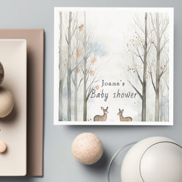 Guardanapo De Papel Chá de fraldas russo da floresta