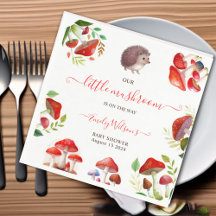 Chá de fraldas Russo da Floresta de Cor Vermelha d