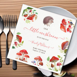 Guardanapo De Papel Chá de fraldas Russo da Floresta de Cor Vermelha d