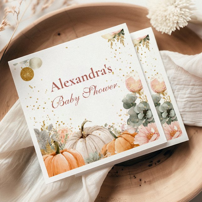 Guardanapo De Papel Chá de fraldas Russo de Abóbora Rosa (Criador carregado)