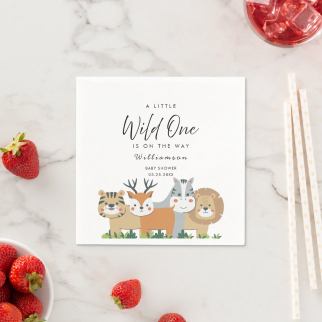 Guardanapo De Papel Chá de fraldas Safari Selgle (Insitu)