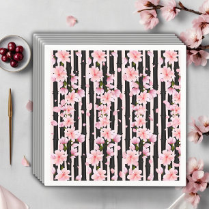 Guardanapo De Papel Chá de fraldas Sakura Primavera Cherry Blossoms