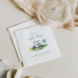 Guardanapo De Papel Chá de fraldas Tema Golf