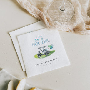 Guardanapo De Papel Chá de fraldas Tema Golf