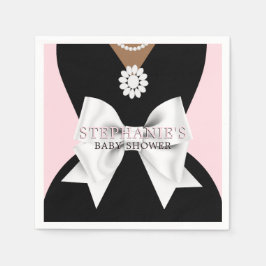 Guardanapo De Papel Chá de fraldas Tema Tiffany do Rico Étnico Rosa Gl