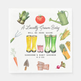 Guardanapo De Papel Chá de fraldas vegetal de inicialização rosa culti