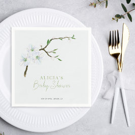 Guardanapo De Papel Chá de fraldas verde-azul-pastel