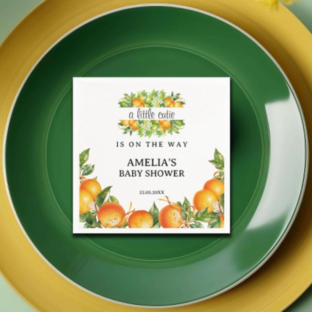 Guardanapo De Papel Chá de fraldas Verde Pequeno Laranja (Criador carregado)