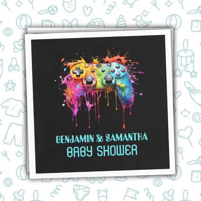 Guardanapo De Papel Chá de fraldas video games Blue Boy (Criador carregado)