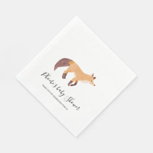 Guardanapo De Papel Chá de fraldas Woodland Sly Fox Personalizado