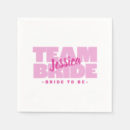 Guardanapo De Papel Chá De Noiva De Casamento Rosa