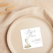 Chá de Noiva Pérolas Elegantes e Prosecco