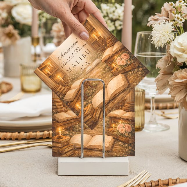 Guardanapo De Papel Chá de Noiva Um Novo Capítulo Elegante (Criador carregado)