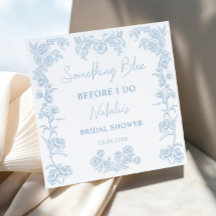 Chá de Noiva Vintage Something Blue Before I Do