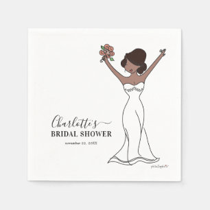Guardanapo De Papel Chá de panela Avatar Personalizável  Cabelo para