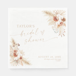 Guardanapo De Papel Chá de panela Boho Beige