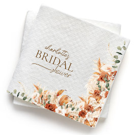 Guardanapo De Papel Chá de panela Boho Terracotta e Tequila personaliz