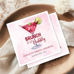 Guardanapo De Papel Chá de panela Brunch e Bubbles