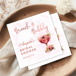 Guardanapo De Papel Chá de panela Brunch e Bubbles