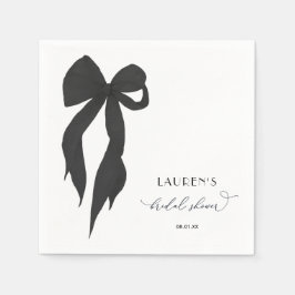 Guardanapo De Papel Chá de panela Casando preto trava