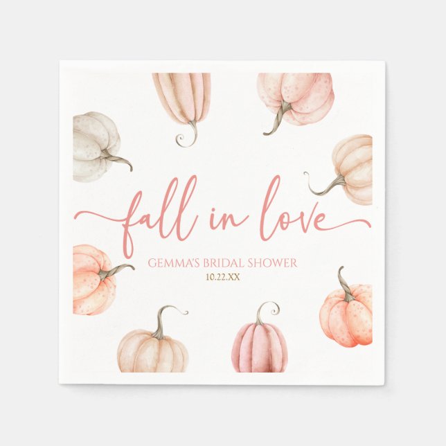 Guardanapo De Papel Chá de panela De Abóbora Rosa (Frente)