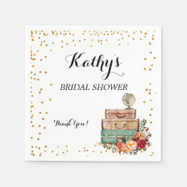 Guardanapo De Papel Chá de panela de bagagem Napkins