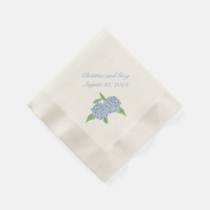 Guardanapo De Papel Chá de panela de Casamento Clássico de Hydrangea A
