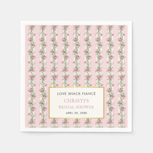 Guardanapo De Papel Chá de panela de festas do Love Shack Fiance