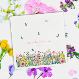 Guardanapo De Papel Chá de panela de flores e borboletas