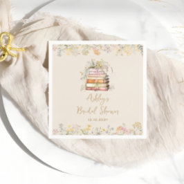 Guardanapo De Papel Chá de panela de Tema do Livro de Flores Selvagens