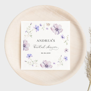 Guardanapo De Papel Chá de panela Floral lavanda Violeta Roxo
