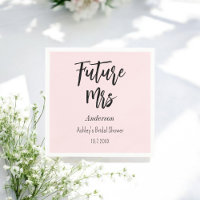 Chá de panela Future Mrs Blush Pink