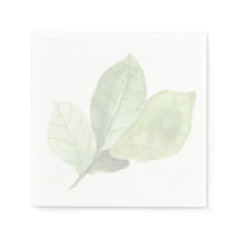 Chá de panela Napkins | folha verde
