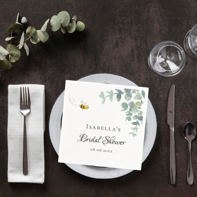 Guardanapo De Papel Chá de panela noiva para o script eucaluptus (Criador carregado)