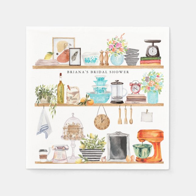 Guardanapo De Papel Chá de Panela Personalizado (Frente)