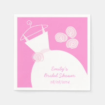 Chá de panela Rosa de Casamento 'Texto'