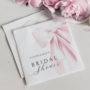 Guardanapo De Papel Chá de panela rosa elegante