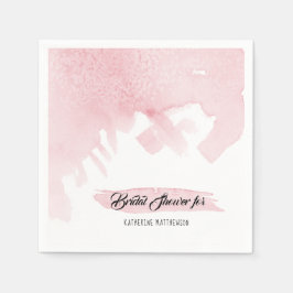 Guardanapo De Papel Chá de panela Rosa Elegante de Lave de Aquarela Mo