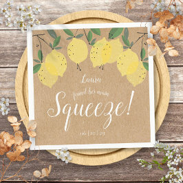 Guardanapo De Papel Chá de panela Russo de Limões de Aperto Principal