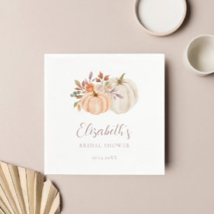 Guardanapo De Papel Chá de panela Rustic Pumpkins Fall Foliage