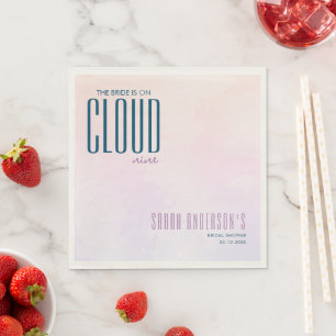 Guardanapo De Papel Chá de panela Sonho Elegante Cloud Nine