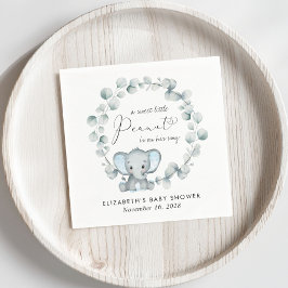 Guardanapo De Papel Chá Eucalyptus Baby Boy do Elefante Bonito