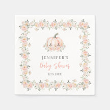 Chá floral cor-de-rosa de abóbora queda de bebê me