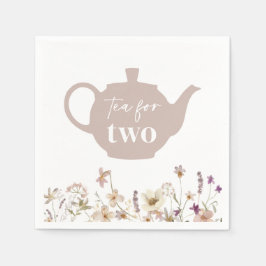 Guardanapo De Papel Chá Para Dois Florais