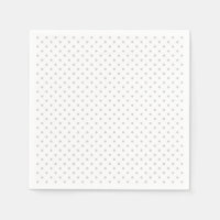 Chá Polkadot Chique cinza