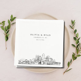 Guardanapo De Papel Charlotte Wedktail Napkin