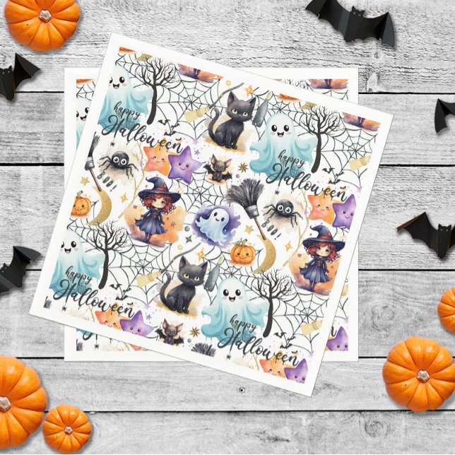 Guardanapo De Papel Charming Halloween (Criador carregado)